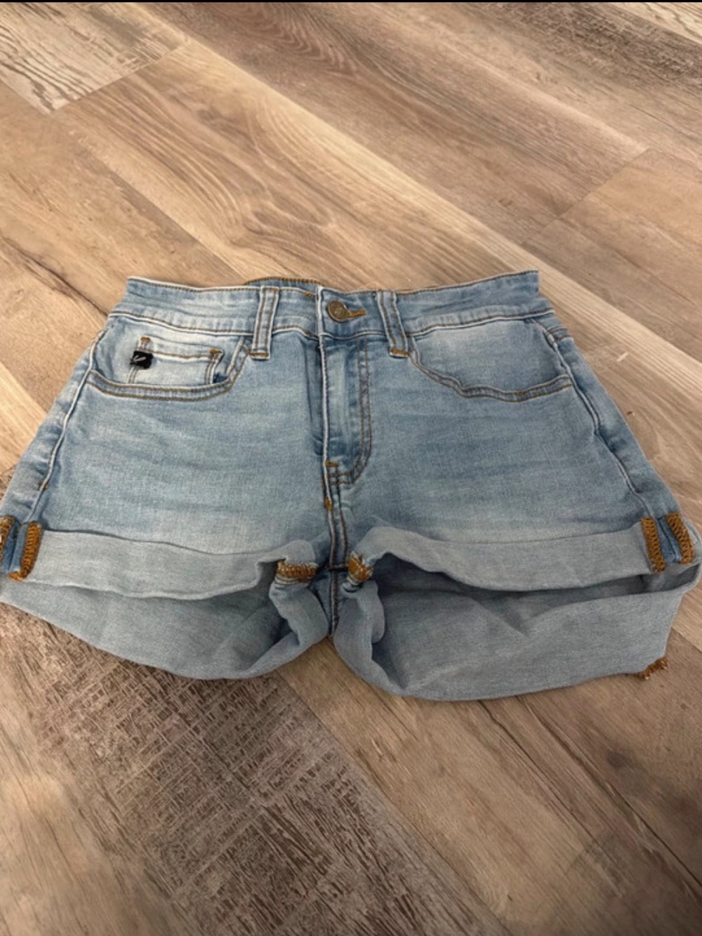 KanCan Light Blue Denim Jean Shorts